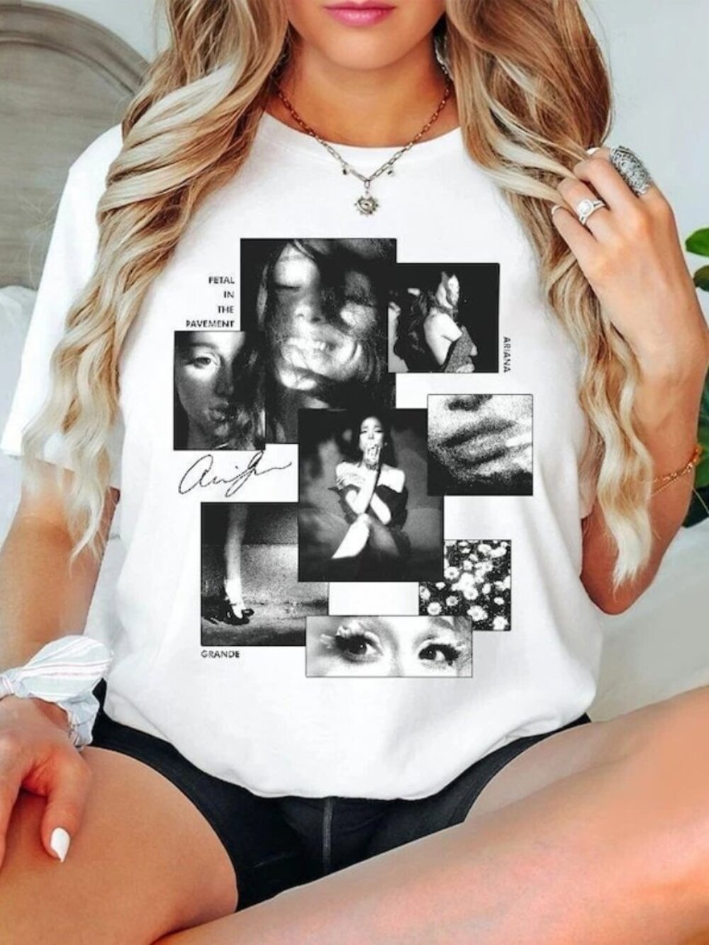 Ariana Petal In The Pavement Vintage Shirt, Vintage 90s Music T Shirt  287